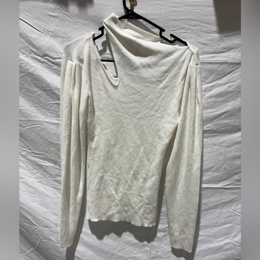 BCBGeneration Cream Knit Top